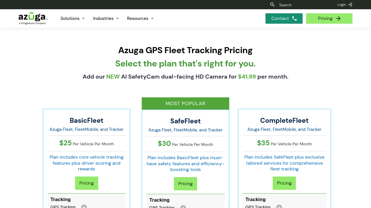 Azuga Fleet